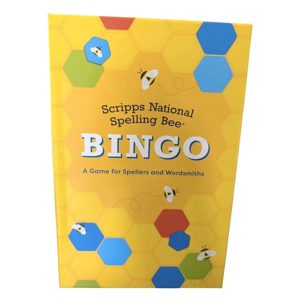 Scripps National Spelling Bee BINGO Game Spellers Wordsmiths Educational Family